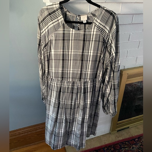Sz XXL A New Day Plaid Dress - Picture 4 of 11